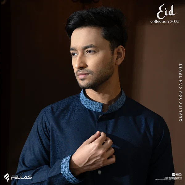 Luxury Jacquard Panjabi - FF301